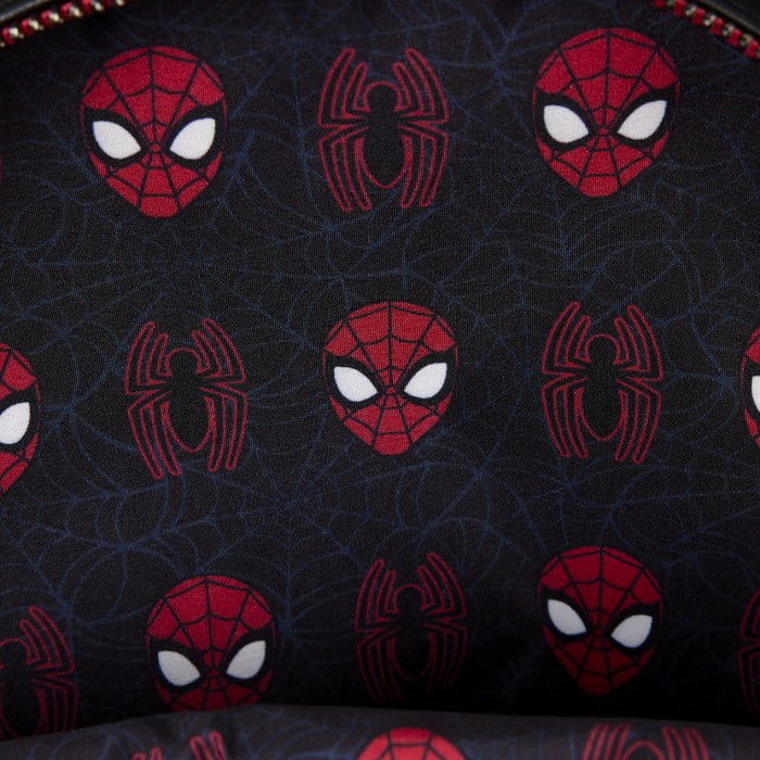 Loungefly Spider-Man Mochila Mini Spider Web