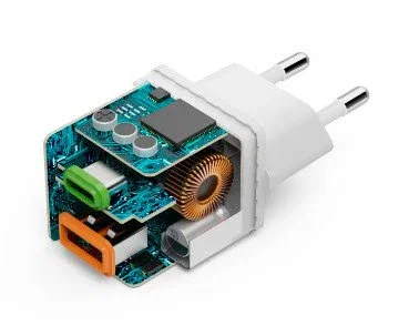 Hama Cargador Rápido USB 00201991 de 20W con Power Delivery y Quick Charge, 2 Puertos (USB-C + USB-A), Compacto, Blanco, Compatible con Smartphone y Tablet