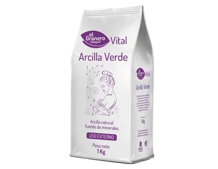 EL GRANERO Arcilla Verde en Polvo 1 kg