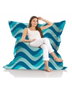 Atelier Del Sofa Silla de Grano Gigante 180x140cm Repelente al Agua para Jardín