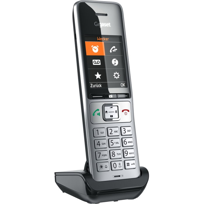 Gigaset COMFORT 500HX Silver-Black