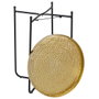 Home Deco Factory Mesa Auxiliar de Metal D.35 cm