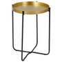 Home Deco Factory Mesa Auxiliar de Metal D.35 cm