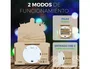 Wondee Lámpara personalizable de sobremesa LED de madera Avengers - Lámpara de decoración con pilas