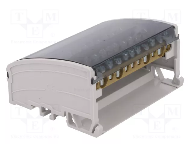 PAWBOL Bloque de Distribución de 160A 500V con 44 Bornas PAWBOL Bloque de Distribución de 160A 500V con 44 Bornas