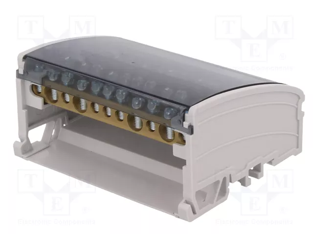 PAWBOL Bloque de Distribución de 160A 500V con 44 Bornas PAWBOL Bloque de Distribución de 160A 500V con 44 Bornas
