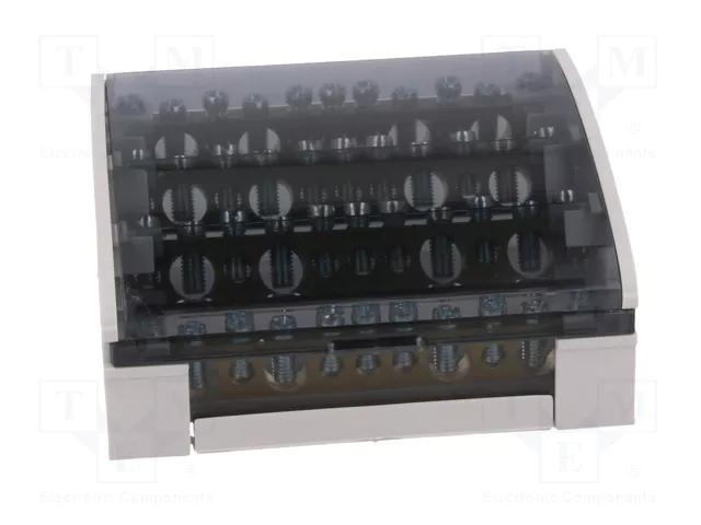 PAWBOL Bloque de Distribución de 160A 500V con 44 Bornas PAWBOL Bloque de Distribución de 160A 500V con 44 Bornas