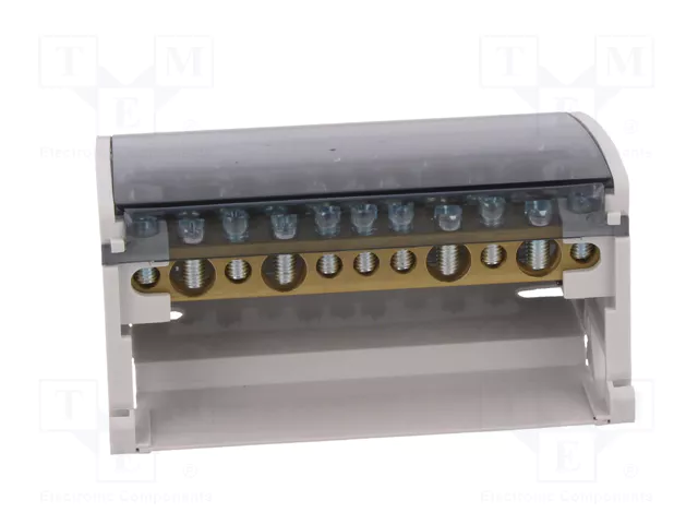 PAWBOL Bloque de Distribución de 160A 500V con 44 Bornas PAWBOL Bloque de Distribución de 160A 500V con 44 Bornas