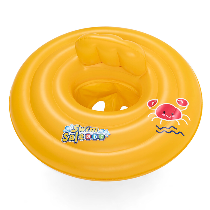 Bestway Flotador Hinchable Aros Asiento de Bebe D69 cm 0 a 1 Años Playa y Piscina 32096