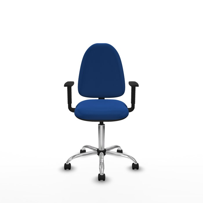 PIQUERAS Y CRESPO Silla de oficina Aýna Azul con Brazos 1D PIQUERAS Y CRESPO Silla de oficina Aýna Azul con Brazos 1D