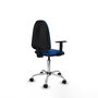PIQUERAS Y CRESPO Silla de oficina Aýna Azul con Brazos 1D