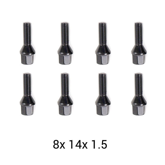 Omp OMPS08161501 Separadores Doble Centraje 15 mm PCD 4x108 CB 57.1 Tornillo M14x1.5 Cónico Aluminio Forjado