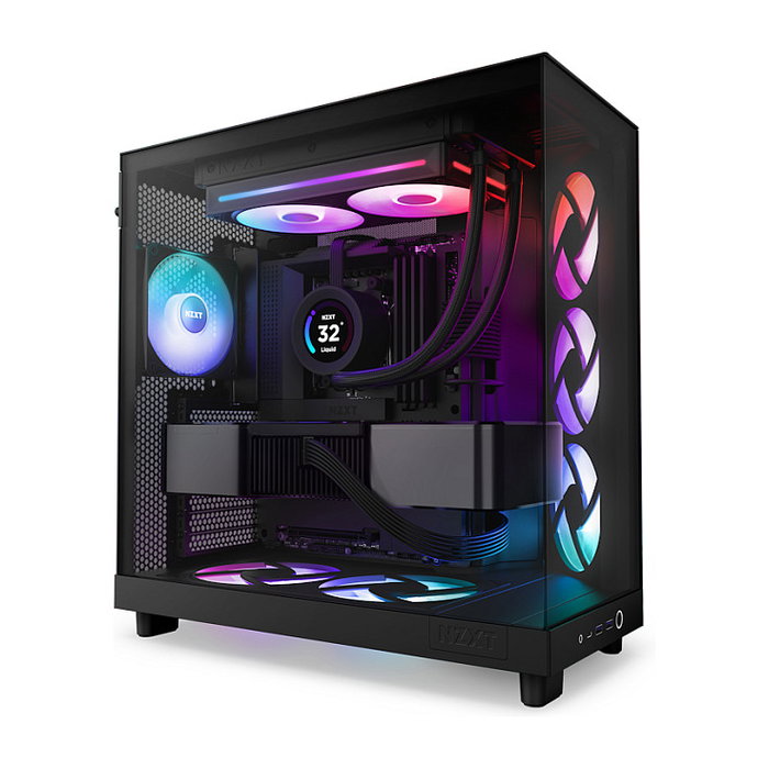 NZXT RF-U24HF-B1 F240 RGB Core Ventilador de 240mm Negro NZXT RF-U24HF-B1 F240 RGB Core Ventilador de 240mm Negro