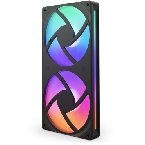 NZXT RF-U24HF-B1 Sistema de Refrigeración para Ordenador Ventilador 240mm Negro Iluminación LED