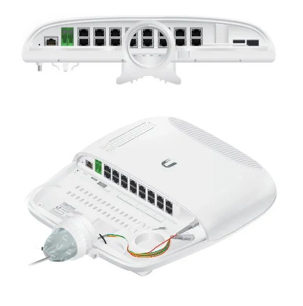 Ubiquiti EdgePoint EP-S16 Switch L2/L3 con 16 Puertos Gigabit y 2 SFP+ Blanco
