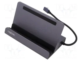 LOGILINK UA0408 Estación de acoplamiento USB-C con HDMI, RJ45 y USB