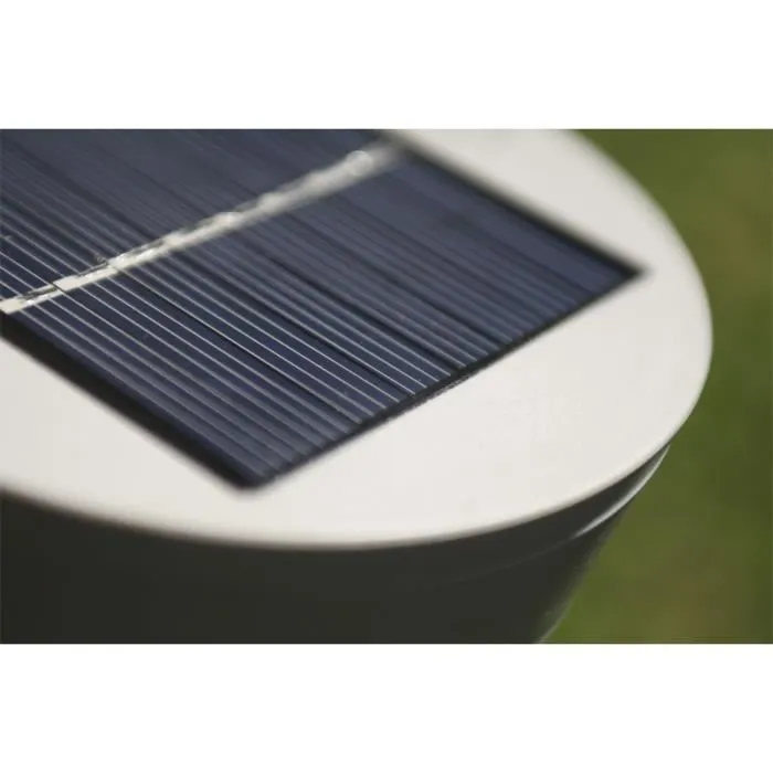 AUCUNE Lámpara solar de caña corta, 30 lúmenes, blanco AUCUNE Lámpara solar de caña corta, 30 lúmenes, blanco