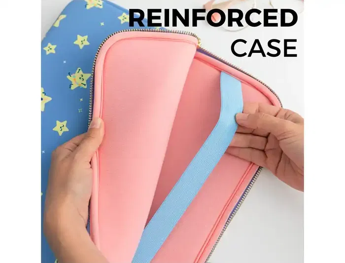 Mr.Wonderful Funda para Portátil 14' Estrellas, Wondee, Universal, Acolchada, 250x30x360 mm, Protección Antigolpes