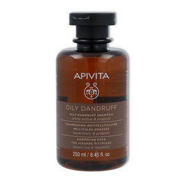 APIVITA Champú para Caspa Grasa Control Anticaspa 250 ml - Cosmética Natural