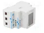 FINDER Controlador para raíl DIN OC -25÷70°C 999999,9kWh