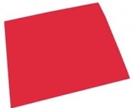 FAIBO Blíster de 10 láminas de goma eva color rojo 20x30cm
