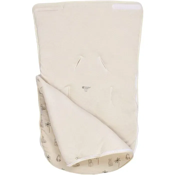 Candide Nido para bebé CAN3275051761201 70 cm 0/3 meses Blanco con estampado de tigre