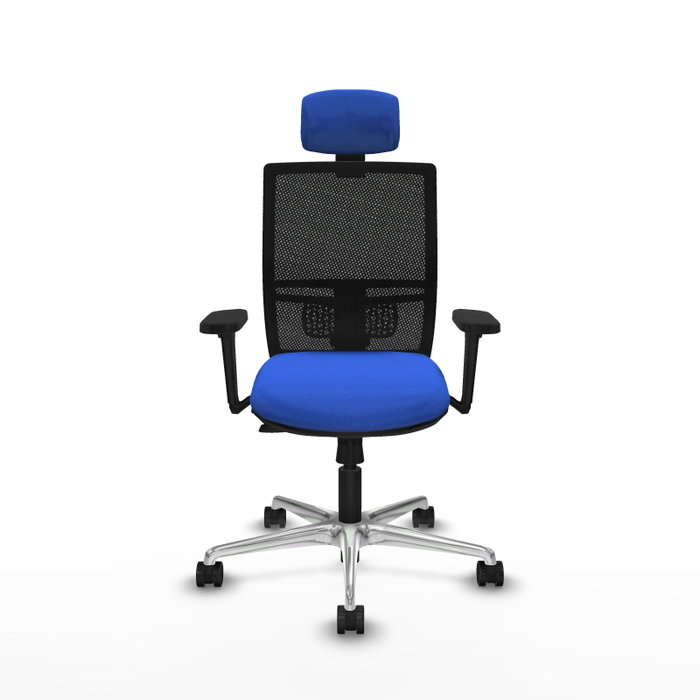 PIQUERAS Y CRESPO Silla de oficina Yunquera Azul y Negro PIQUERAS Y CRESPO Silla de oficina Yunquera Azul y Negro