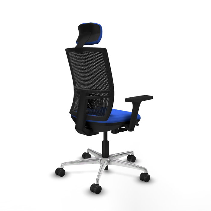 PIQUERAS Y CRESPO Silla de oficina Yunquera Azul y Negro PIQUERAS Y CRESPO Silla de oficina Yunquera Azul y Negro