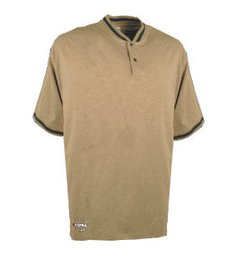 Ropa Finstock Polo Malaga Corta Beige T/XXL V087