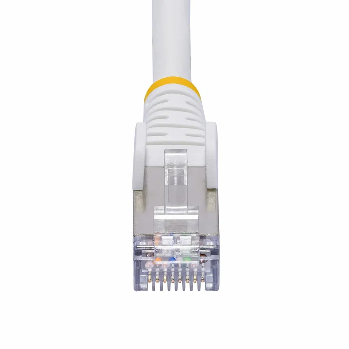 StarTech Cable Ethernet CAT8 Patch S/FTP - 3m Blanco - 40G/25G - 2000MHz - PoE++ 100W - Cobre Puro 26AWG - Snagless - NLWH-3M-CAT8