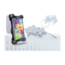 THB Bury S9 Cradle Universal XXL para smartphones en negro