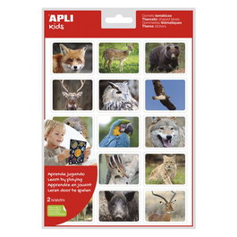 APLI Gomets Animales del Bosque Removibles Set de 5 Bolsas de 30 uds. each