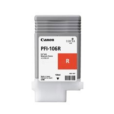 Canon Cartucho Tinta Pfi - 106Rg Rojo para Impresoras iPF6300, iPF6350, iPF6400, iPF6450