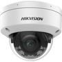 Hikvision Cámara IP Domo 4M Smart Hybrid Light ColorVu 2.8mm WDR IK10 IP67 Audio Alarma Luz Híbrida 30m 12V/PoE