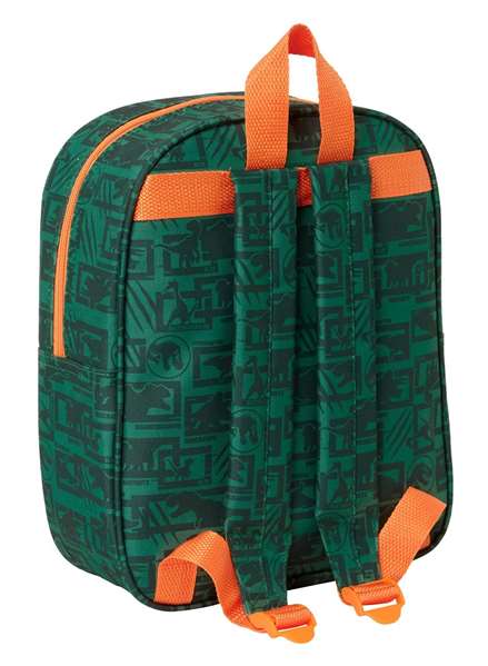 Mochila Infantil Jurassic World Verde oscuro 22 x 27 x 10 cm 3D