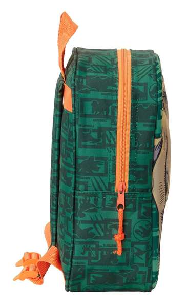 Mochila Infantil Jurassic World Verde oscuro 22 x 27 x 10 cm 3D