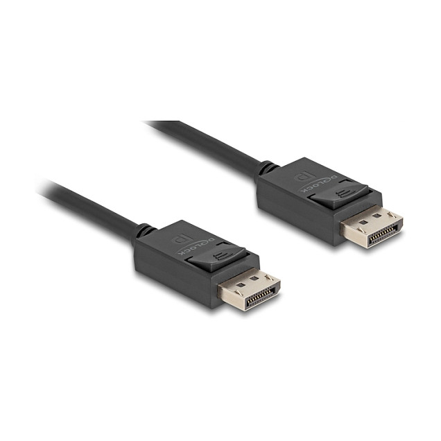 DeLOCK Cable DisplayPort 16K 8K 40 Gbps 1 m