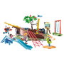 Playmobil Parque De Aventuras Con Barco Naufragado 70741 Con Tobogán, Columpio Y Más Para Niños +4 Años
