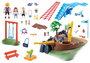 PLAYMOBIL Parque de Aventuras con Barco Naufragado 70741