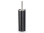 Berilo Escobillero de Acero Negro para Baño, Dimensiones: 10 x 27 x 10 cm, Material Metal (Acero SS) y Plástico (PP) (Set de 12)