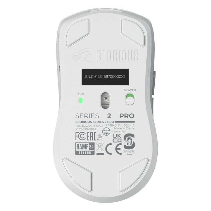 Glorious Series 2 PRO Wireless Gaming Maus - weiß