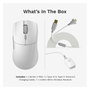 Glorious Series 2 PRO Wireless Gaming Maus - weiß