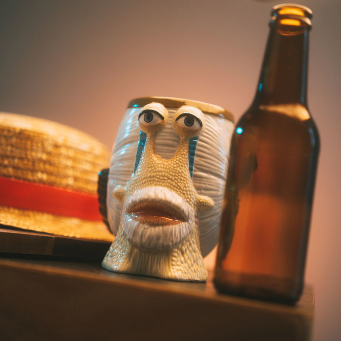 ERIK Jarra Den Den Mushi One Piece 800ml Dolomita Pintada a Mano