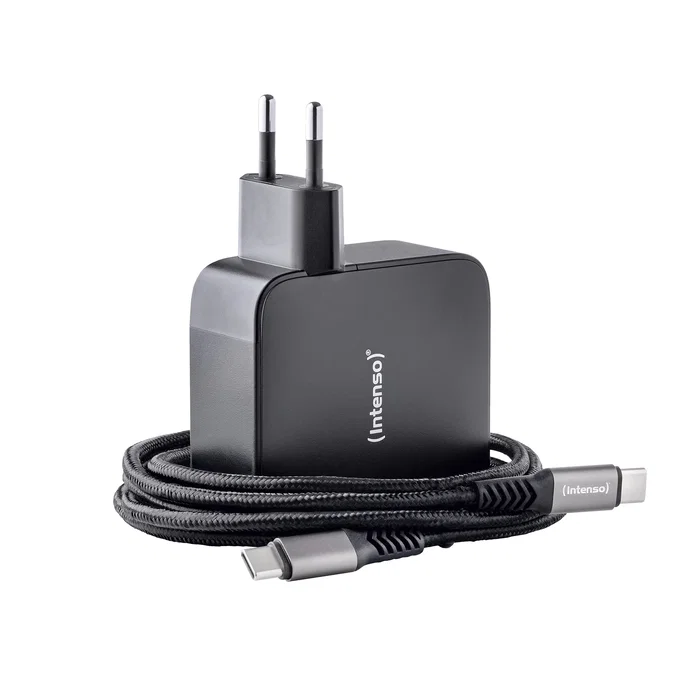 Intenso Kit Cargador GaN W140A3C 140 W con cable USB-C 2 m