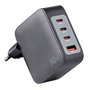 Intenso Kit Cargador GaN W140A3C con 3x USB-C, 1x USB-A y Cable USB-C