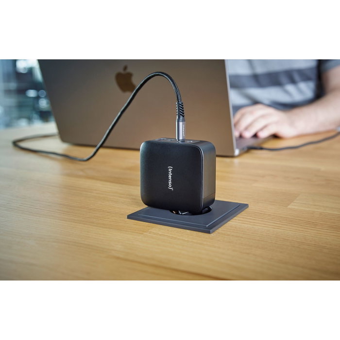 Intenso Kit Cargador GaN W140A3C con 3x USB-C, 1x USB-A y Cable USB-C Intenso Kit Cargador GaN W140A3C con 3x USB-C, 1x USB-A y Cable USB-C