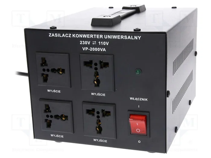 VOLT POLSKA Transformador 230V/110V 2000VA VOLT POLSKA Transformador 230V/110V 2000VA