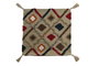 DKD Home Decor Funda Cojin Multicolor Algodon 50 x 50 cm