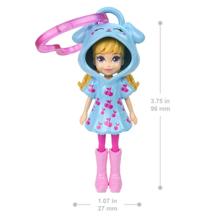 Polly Pocket MATJMN38 - Llavero de frutas surtidas