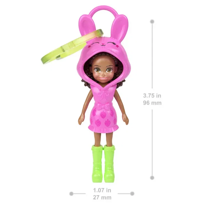 Polly Pocket MATJMN38 - Llavero de frutas surtidas